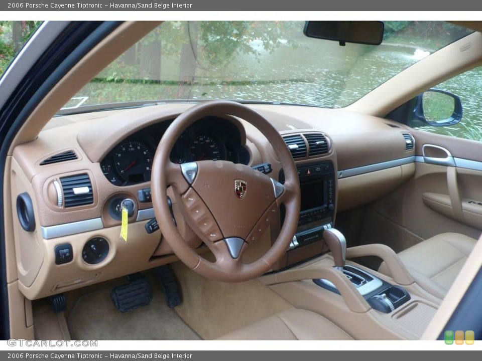 Havanna/Sand Beige Interior Dashboard for the 2006 Porsche Cayenne Tiptronic #19917504