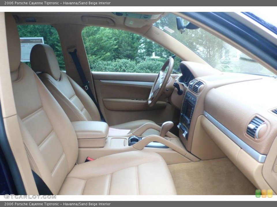 Havanna/Sand Beige Interior Front Seat for the 2006 Porsche Cayenne Tiptronic #19917560