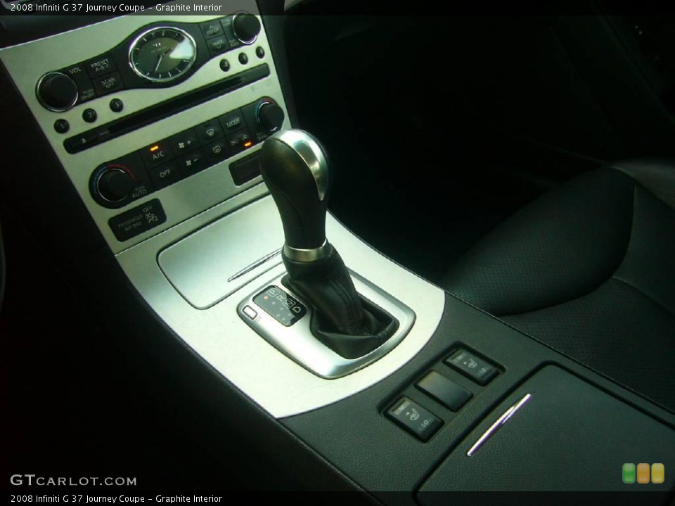 Graphite Interior Transmission for the 2008 Infiniti G 37 Journey Coupe #19928593