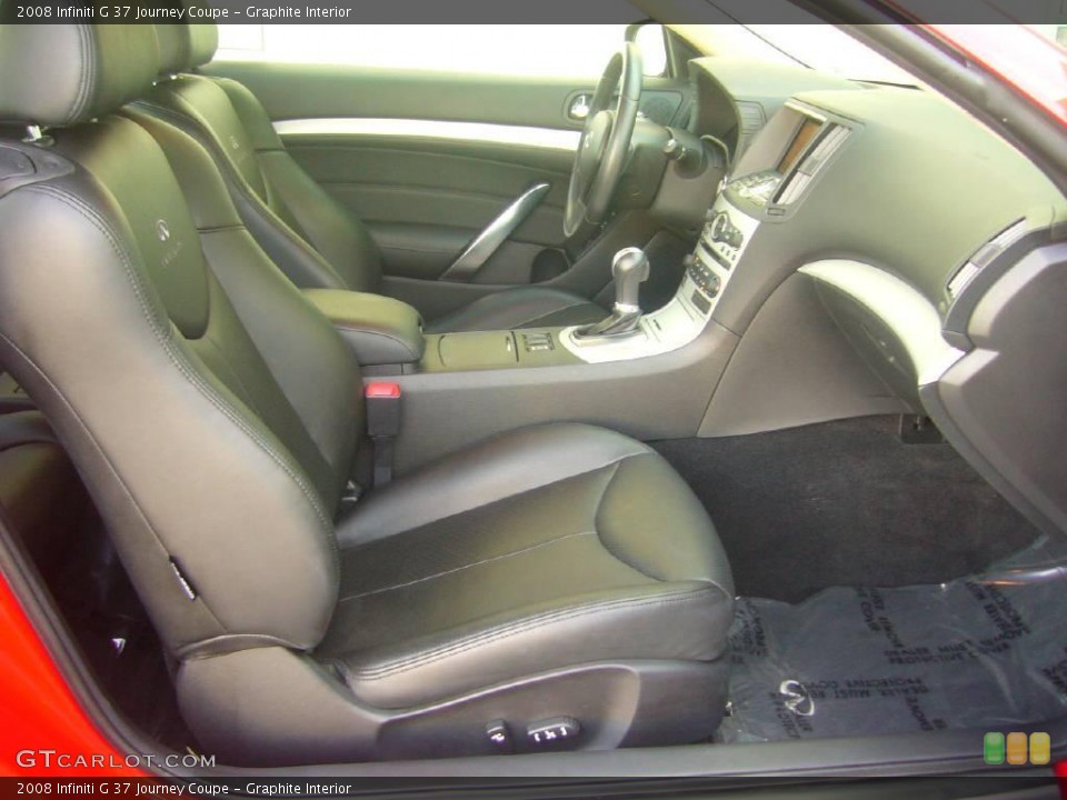 Graphite Interior Photo for the 2008 Infiniti G 37 Journey Coupe #19928627