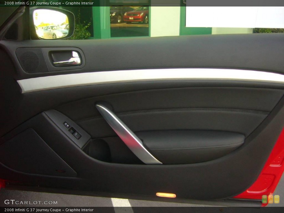 Graphite Interior Door Panel for the 2008 Infiniti G 37 Journey Coupe #19928655