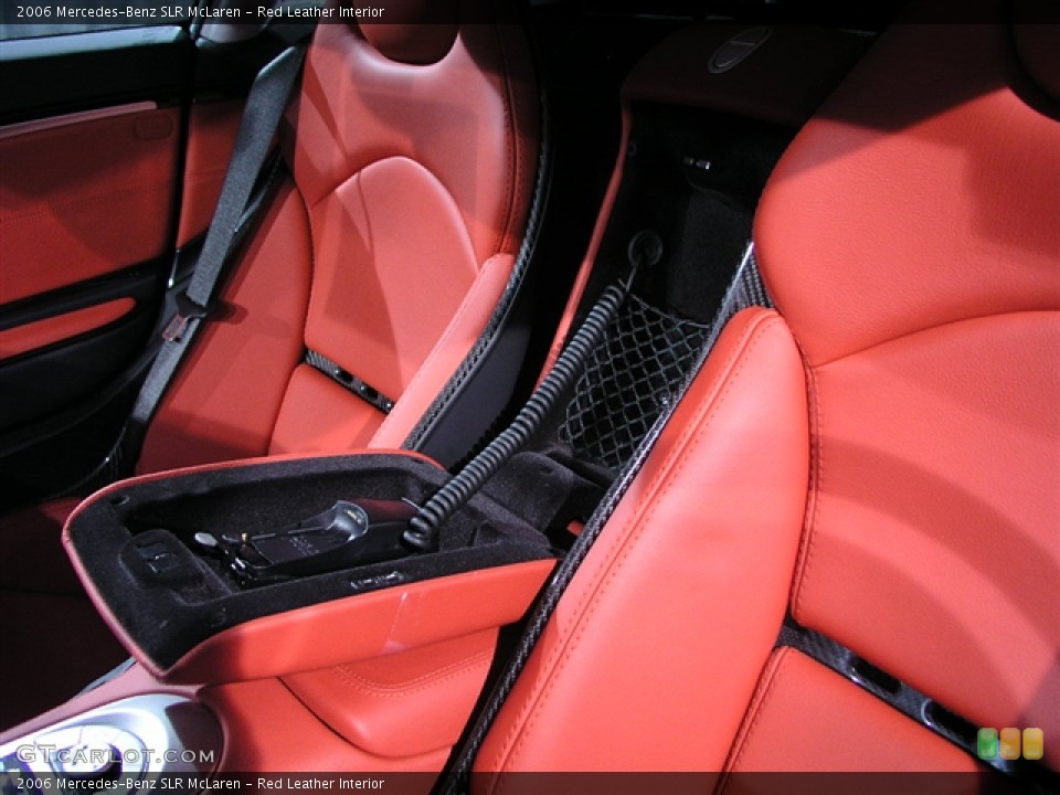 Red Leather Interior Photo for the 2006 Mercedes-Benz SLR McLaren #199600