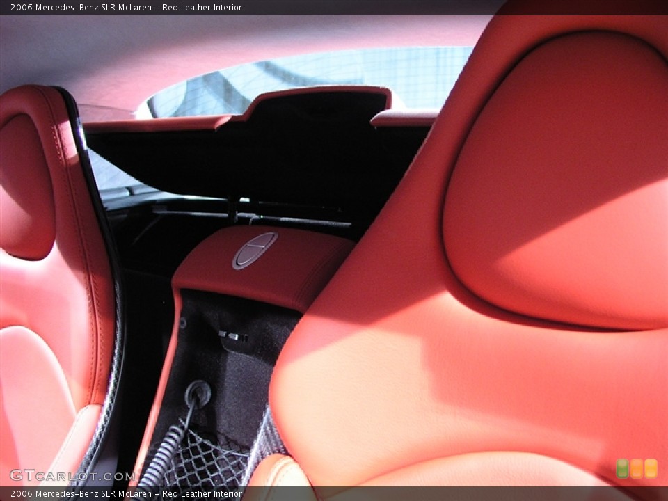 Red Leather Interior Photo for the 2006 Mercedes-Benz SLR McLaren #199607