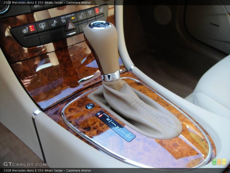 Cashmere Interior Transmission for the 2008 Mercedes-Benz E 350 4Matic Sedan #20120137