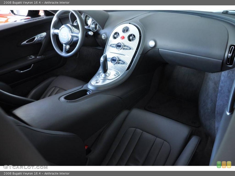Anthracite Interior Photo for the 2008 Bugatti Veyron 16.4 #20247861