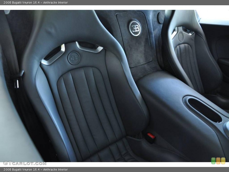Anthracite Interior Photo for the 2008 Bugatti Veyron 16.4 #20247905