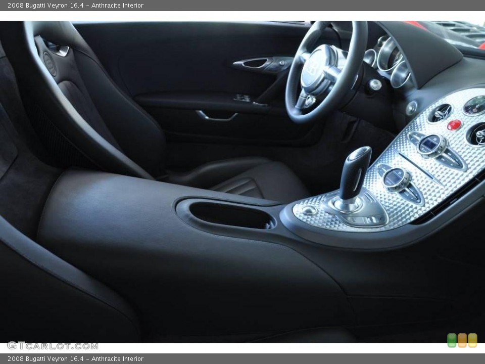 Anthracite Interior Photo for the 2008 Bugatti Veyron 16.4 #20248029
