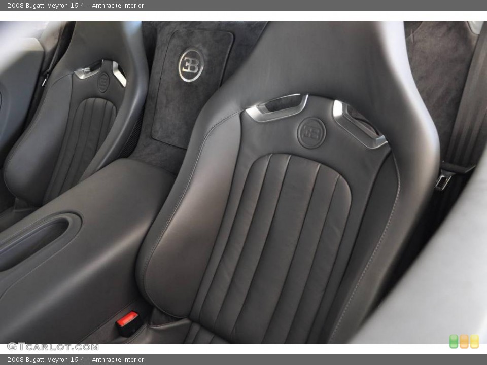 Anthracite Interior Photo for the 2008 Bugatti Veyron 16.4 #20248037