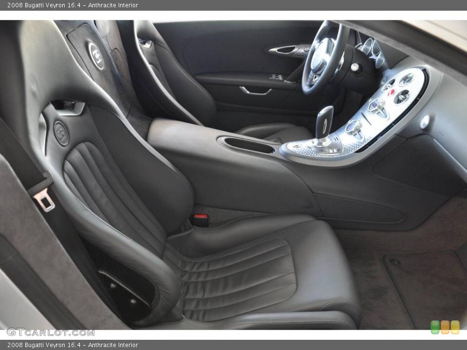 Anthracite Interior Photo for the 2008 Bugatti Veyron 16.4 #20248053