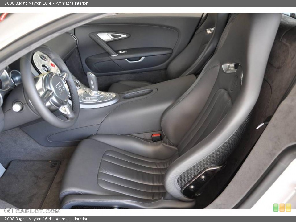 Anthracite Interior Photo for the 2008 Bugatti Veyron 16.4 #20248085
