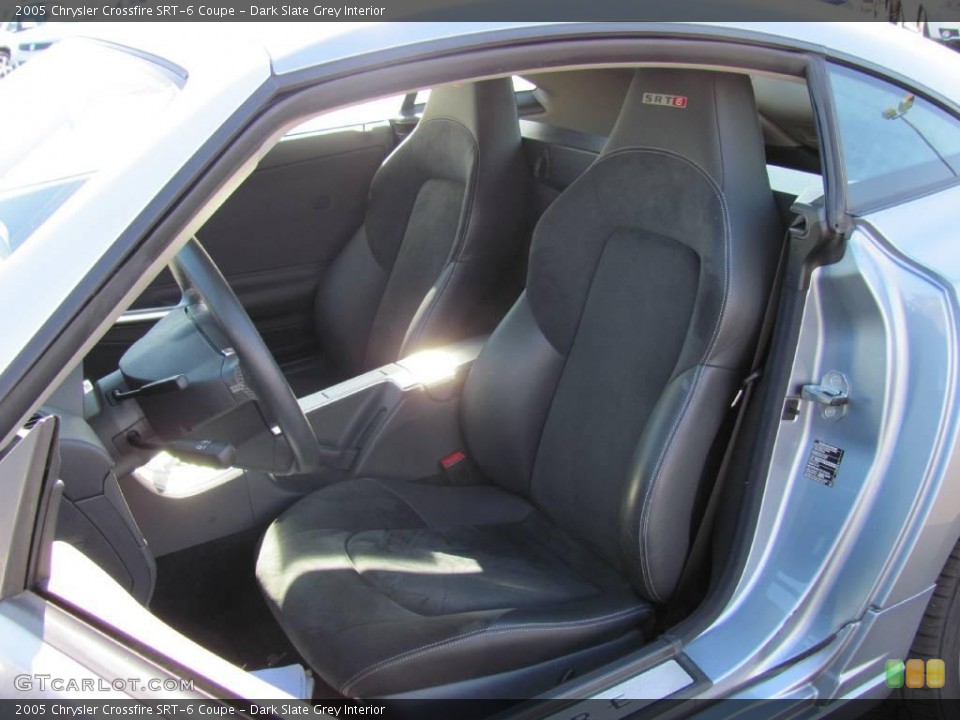 Dark Slate Grey Interior Photo for the 2005 Chrysler Crossfire SRT-6 Coupe #20248149
