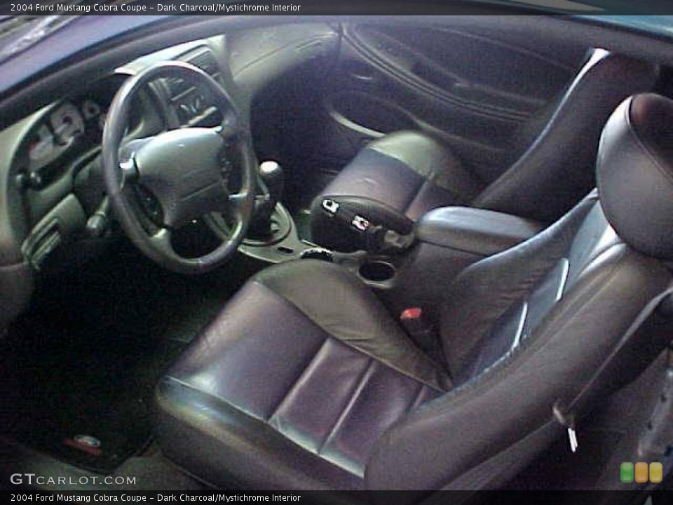 Dark Charcoal/Mystichrome Interior Prime Interior for the 2004 Ford Mustang Cobra Coupe #20330315