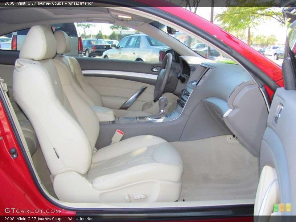 Wheat Interior Photo for the 2008 Infiniti G 37 Journey Coupe #20391364