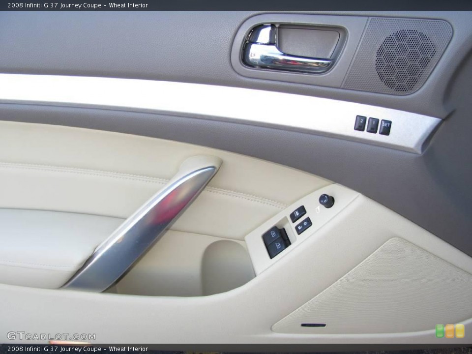 Wheat Interior Door Panel for the 2008 Infiniti G 37 Journey Coupe #20391444