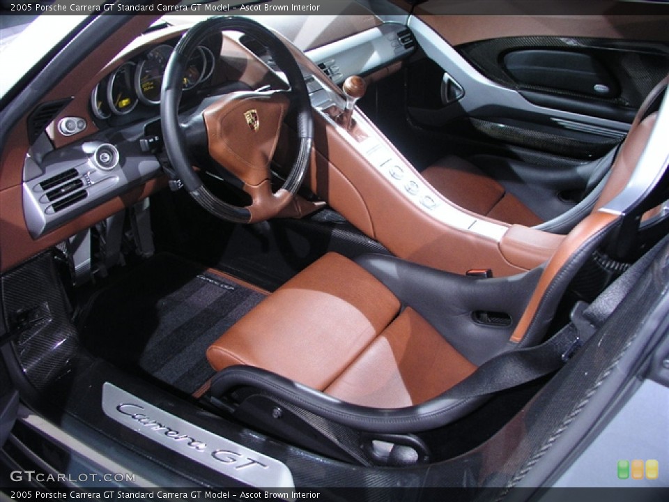 Ascot Brown Interior Prime Interior for the 2005 Porsche Carrera GT  #204264