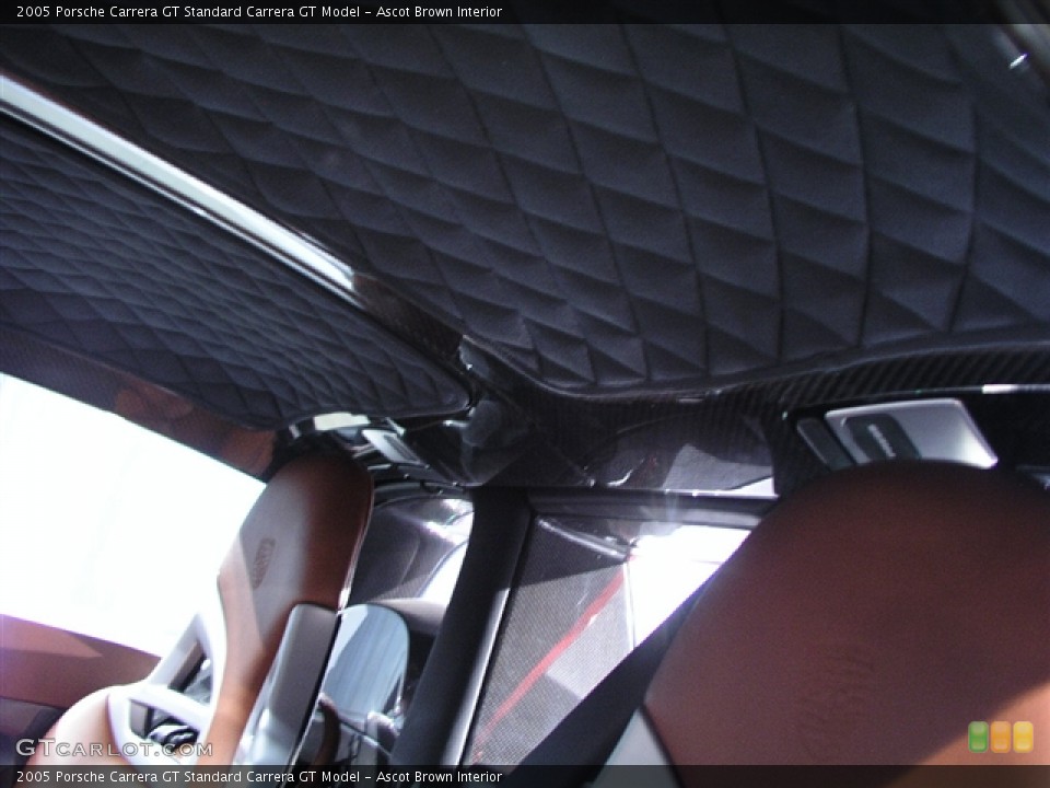 Ascot Brown Interior Photo for the 2005 Porsche Carrera GT  #204313