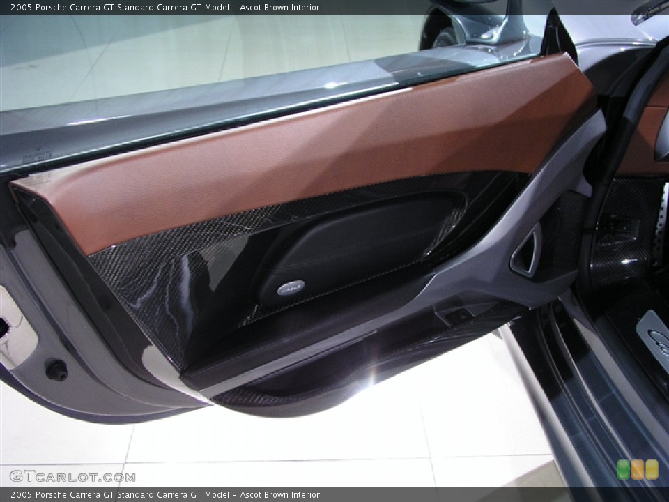 Ascot Brown Interior Door Panel for the 2005 Porsche Carrera GT  #204327