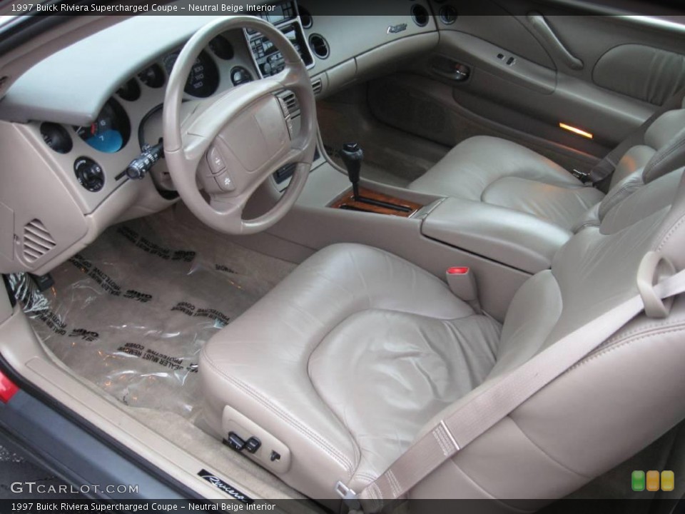 Neutral Beige 1997 Buick Riviera Interiors