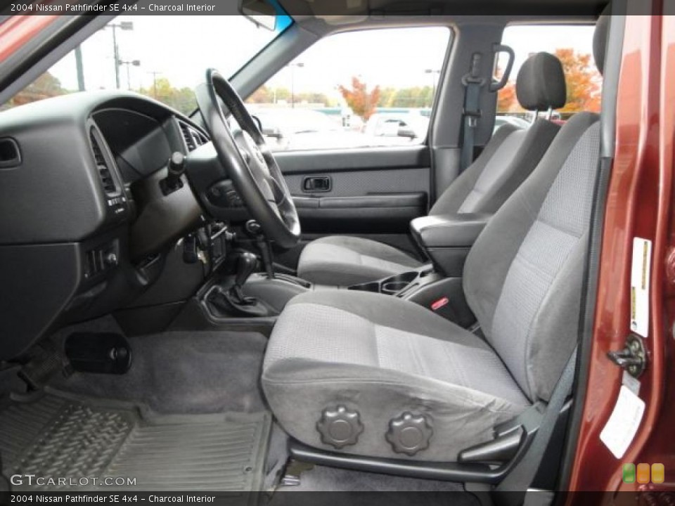 Charcoal Interior Front Seat for the 2004 Nissan Pathfinder SE 4x4 #20631558