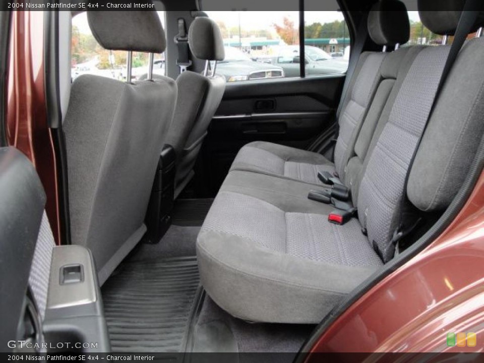Charcoal Interior Rear Seat for the 2004 Nissan Pathfinder SE 4x4 #20631566