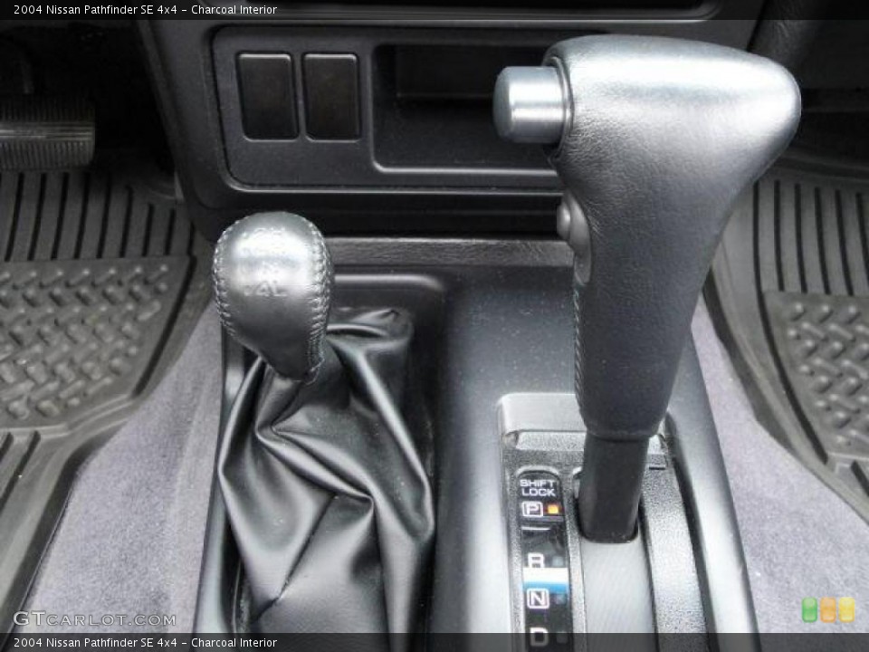 Charcoal Interior Transmission for the 2004 Nissan Pathfinder SE 4x4 #20631606