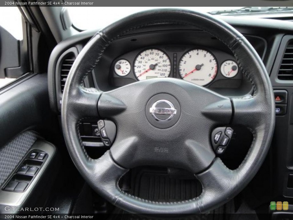 Charcoal Interior Steering Wheel for the 2004 Nissan Pathfinder SE 4x4 #20631614