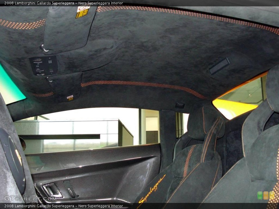 Nero Superleggera Interior Photo for the 2008 Lamborghini Gallardo Superleggera #2064955