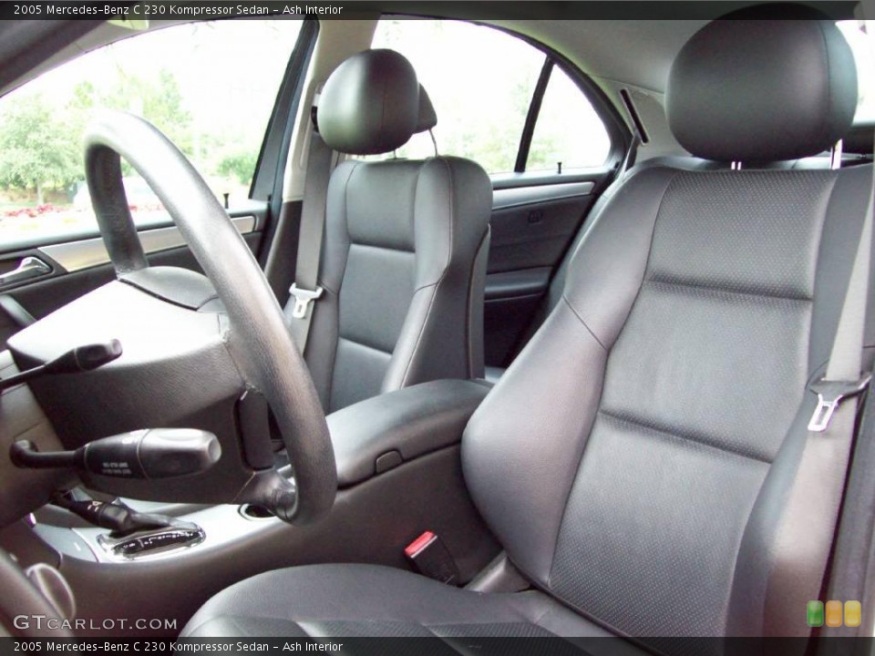 Ash Interior Front Seat for the 2005 Mercedes-Benz C 230 Kompressor Sedan #2068617