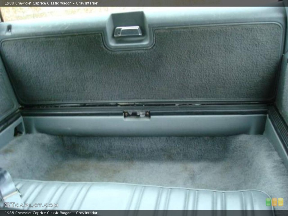 Gray Interior Trunk for the 1988 Chevrolet Caprice Classic Wagon #20698661