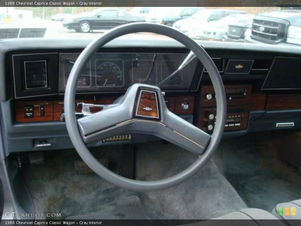 Gray Interior Photo for the 1988 Chevrolet Caprice Classic Wagon #20698665
