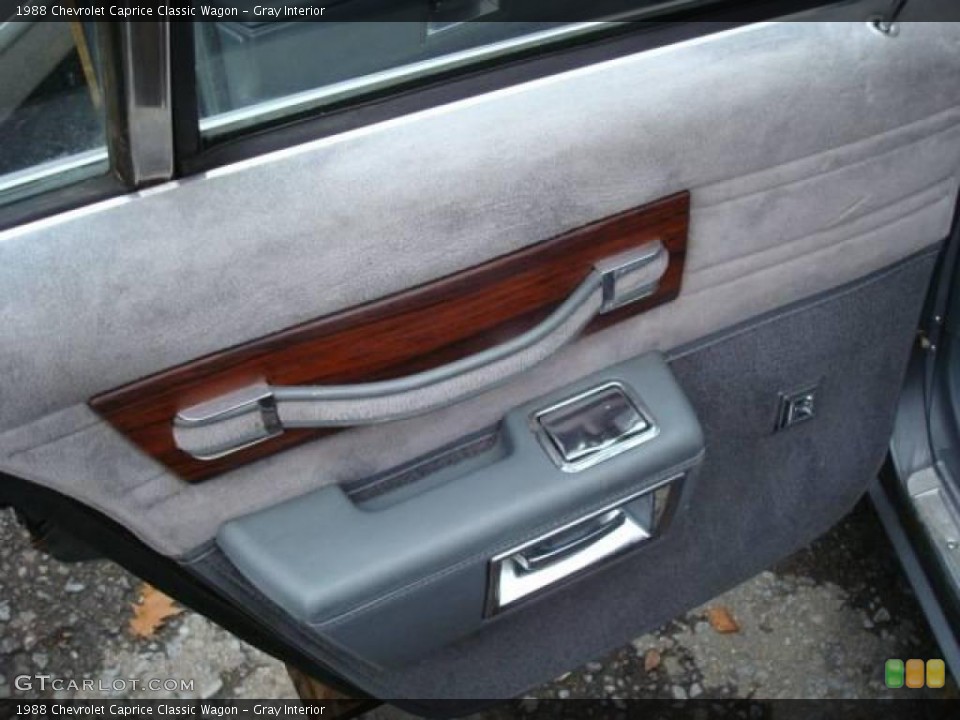 Gray Interior Door Panel for the 1988 Chevrolet Caprice Classic Wagon #20698669