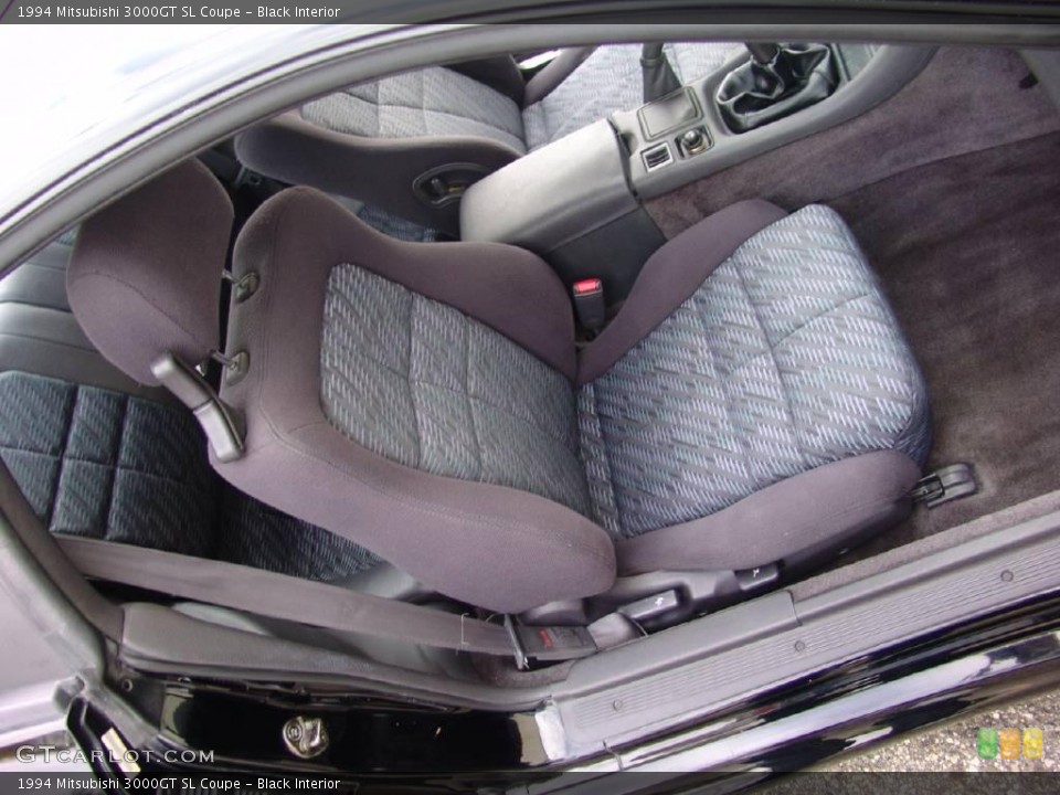 Black Interior Front Seat for the 1994 Mitsubishi 3000GT SL Coupe #20816015
