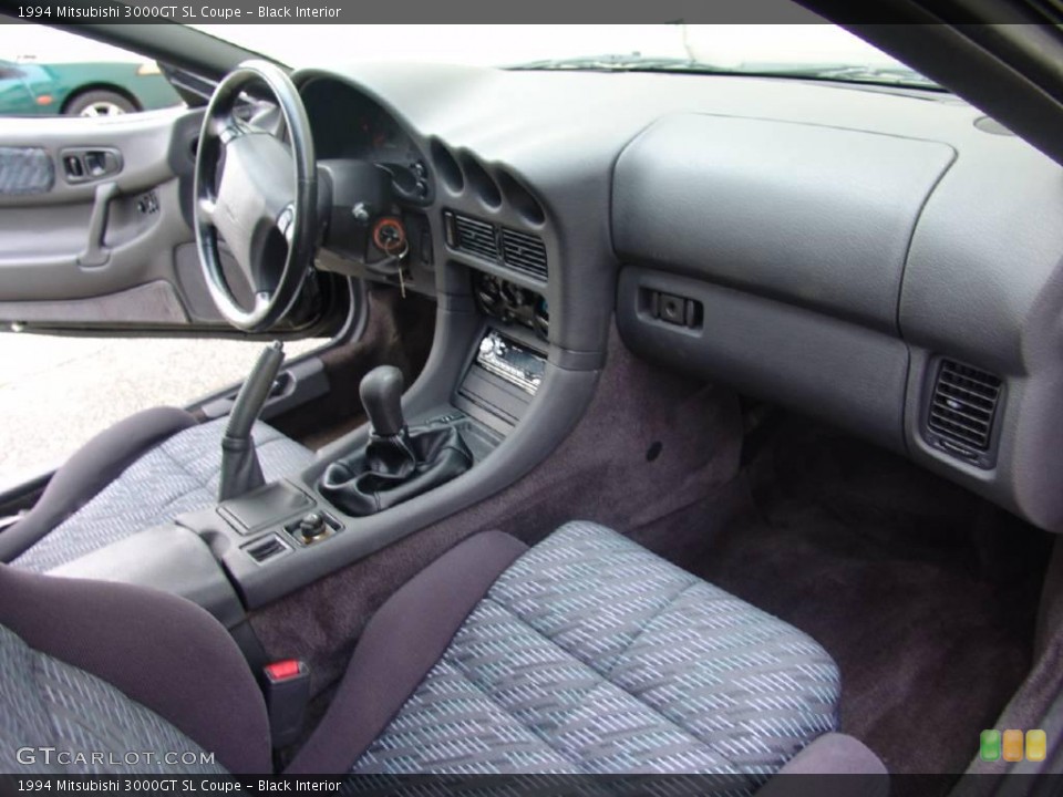Black Interior Dashboard for the 1994 Mitsubishi 3000GT SL Coupe #20816035