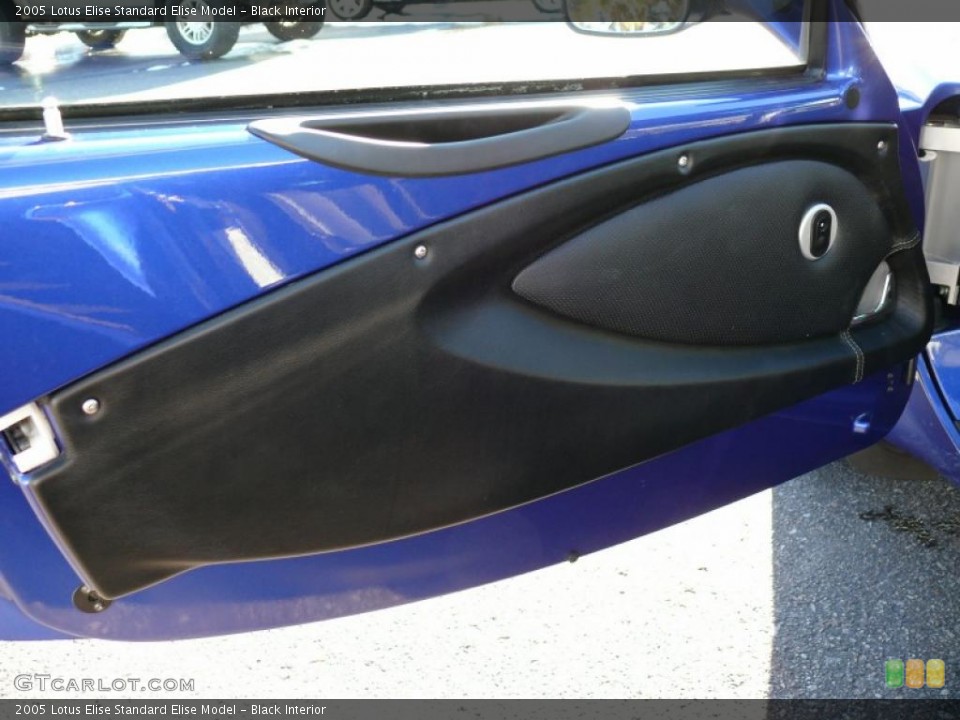 Black Interior Door Panel for the 2005 Lotus Elise  #20818889