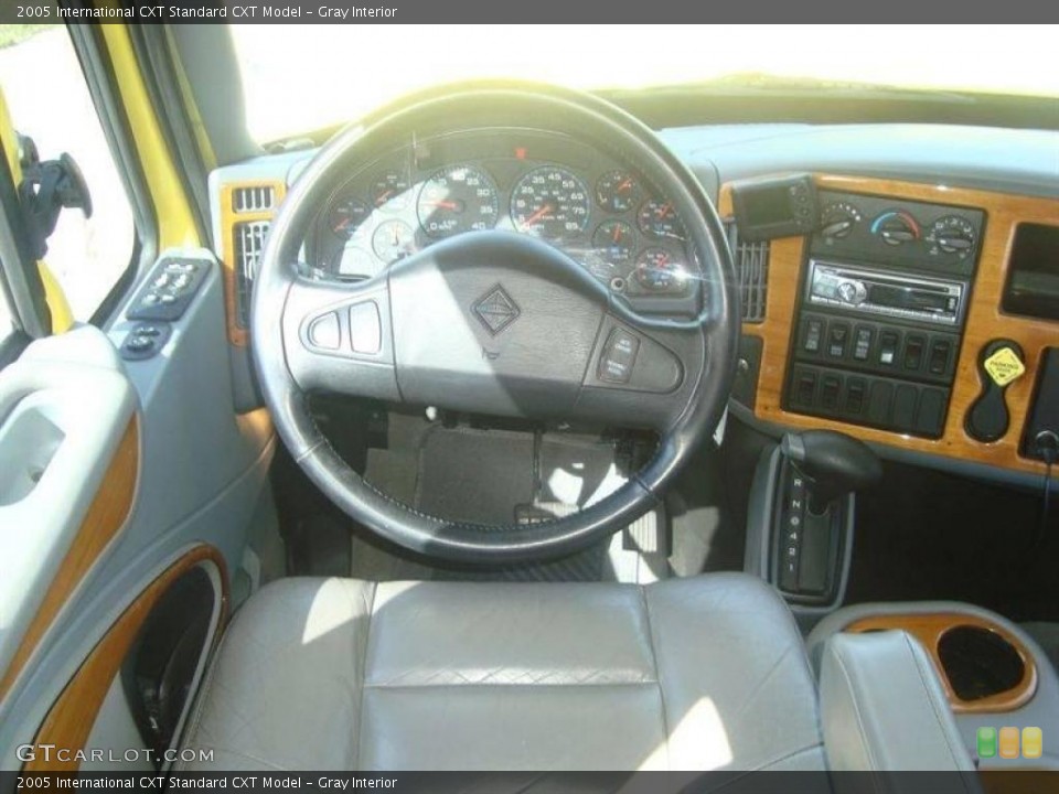 Gray Interior Steering Wheel for the 2005 International CXT  #20900092