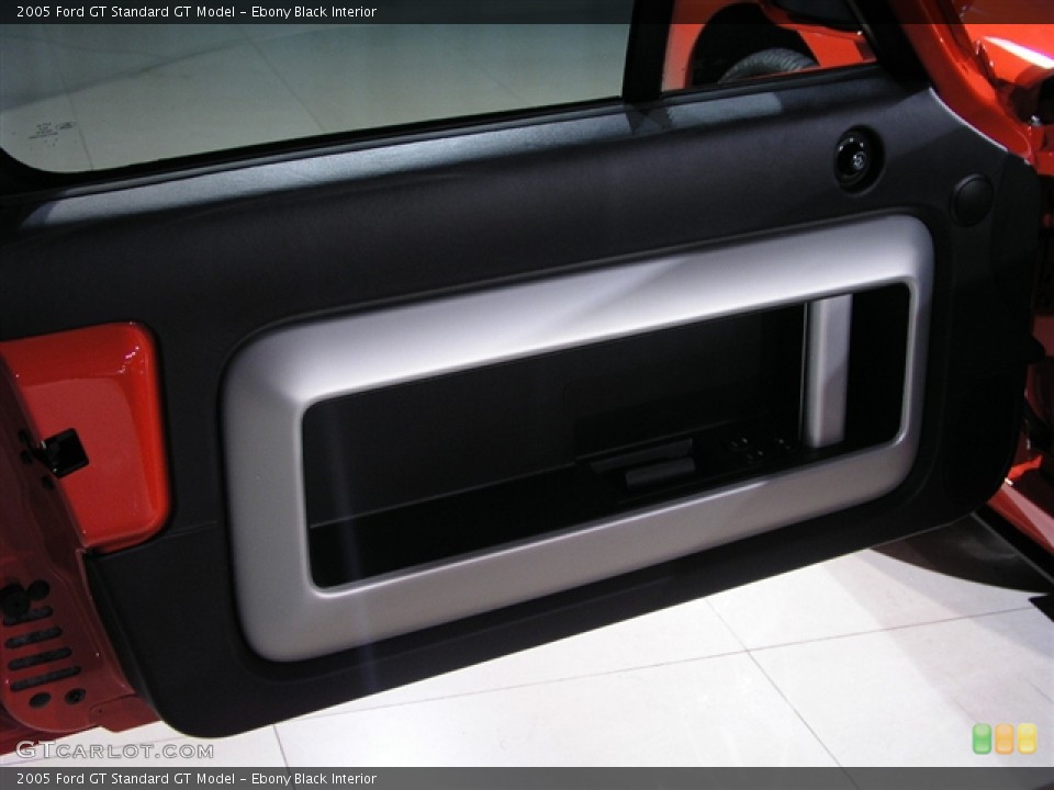 Ebony Black Interior Door Panel for the 2005 Ford GT  #210493