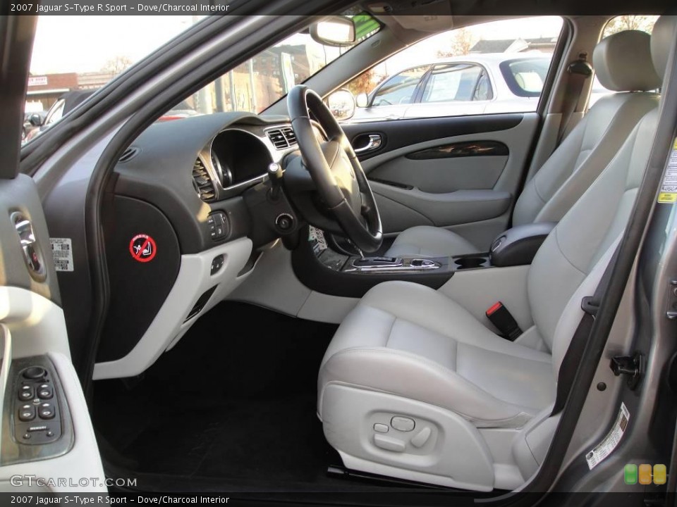 Dove/Charcoal Interior Photo for the 2007 Jaguar S-Type R Sport #21098425