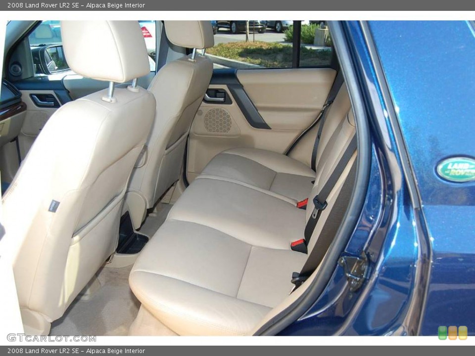 Alpaca Beige Interior Rear Seat for the 2008 Land Rover LR2 SE #21265734