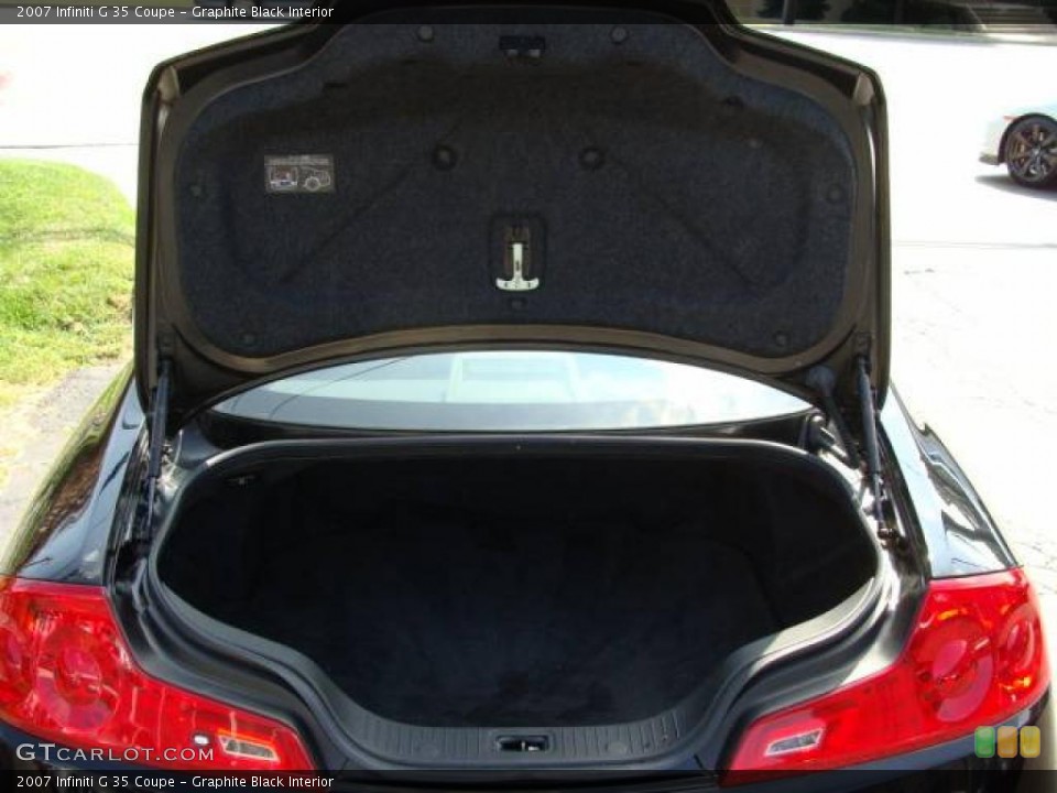 Graphite Black Interior Trunk for the 2007 Infiniti G 35 Coupe #21429230