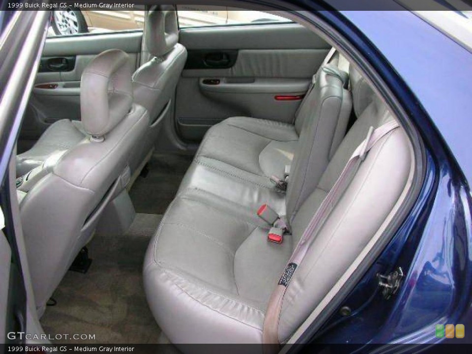 Medium Gray Interior Rear Seat for the 1999 Buick Regal GS #21466661