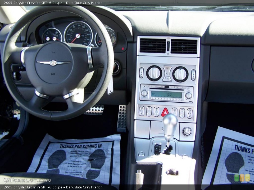 Dark Slate Grey Interior Photo for the 2005 Chrysler Crossfire SRT-6 Coupe #21638164