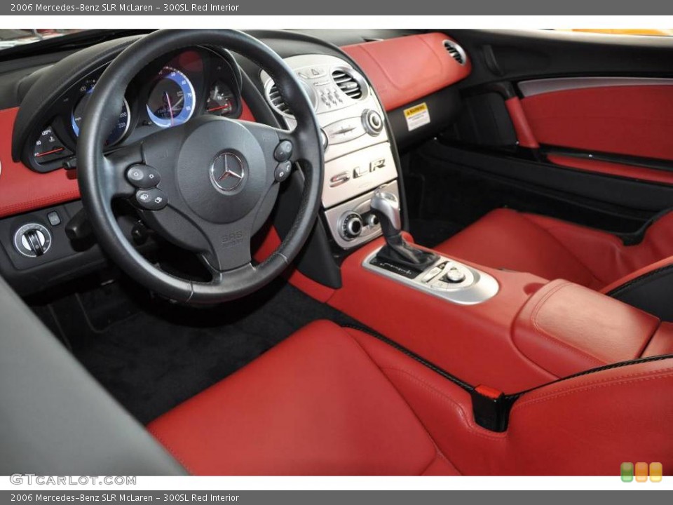 300SL Red Interior Prime Interior for the 2006 Mercedes-Benz SLR McLaren #21902423