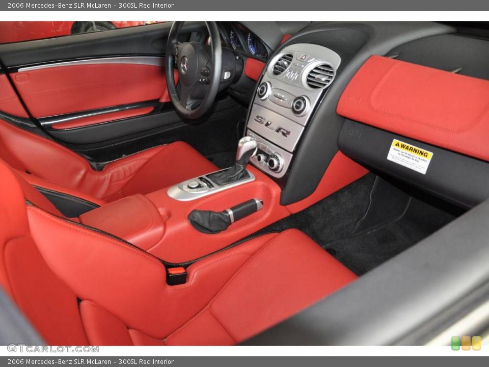 300SL Red Interior Dashboard for the 2006 Mercedes-Benz SLR McLaren #21902463