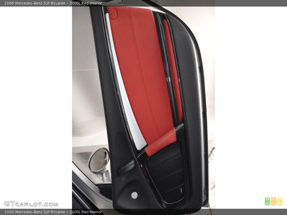 300SL Red Interior Door Panel for the 2006 Mercedes-Benz SLR McLaren #21902579