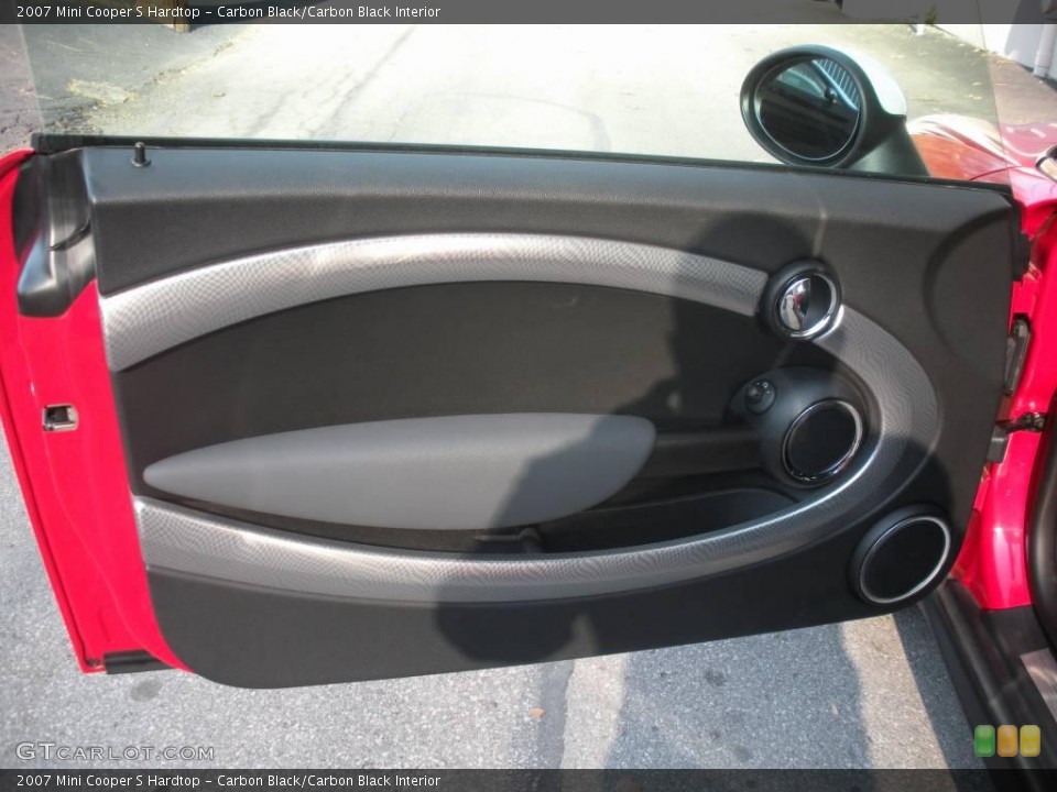 Carbon Black/Carbon Black Interior Door Panel for the 2007 Mini Cooper S Hardtop #21916853