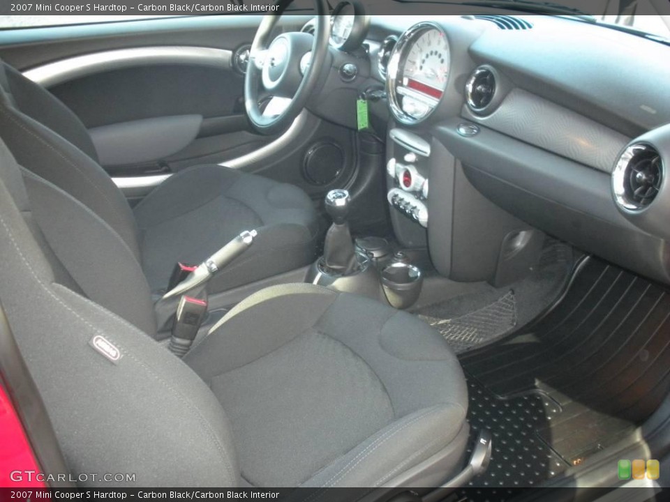 Carbon Black/Carbon Black Interior Photo for the 2007 Mini Cooper S Hardtop #21916857