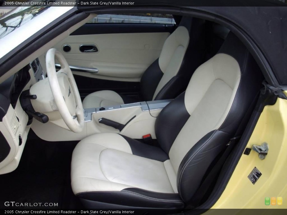 Dark Slate Grey/Vanilla Interior Photo for the 2005 Chrysler Crossfire Limited Roadster #21954864