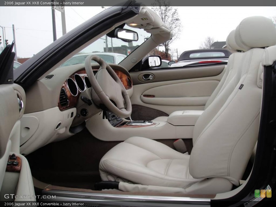 Ivory Interior Front Seat for the 2006 Jaguar XK XK8 Convertible #21964425
