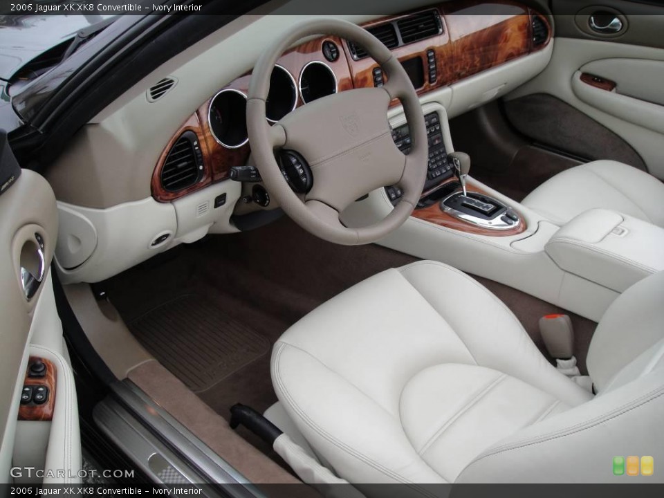 Ivory Interior Prime Interior for the 2006 Jaguar XK XK8 Convertible #21964437