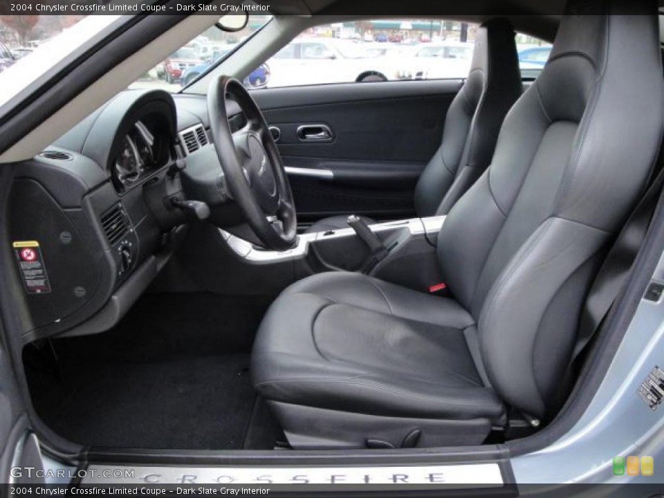 Dark Slate Gray Interior Photo for the 2004 Chrysler Crossfire Limited Coupe #21970152
